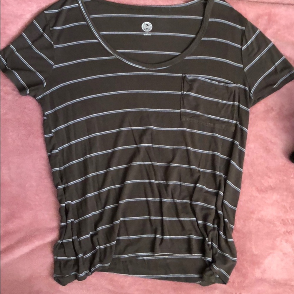 Green striped Authentic American Heritage T-shirt